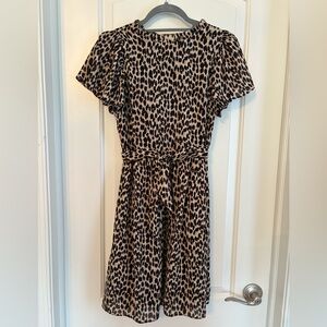 LOFT Leopard Print Dress